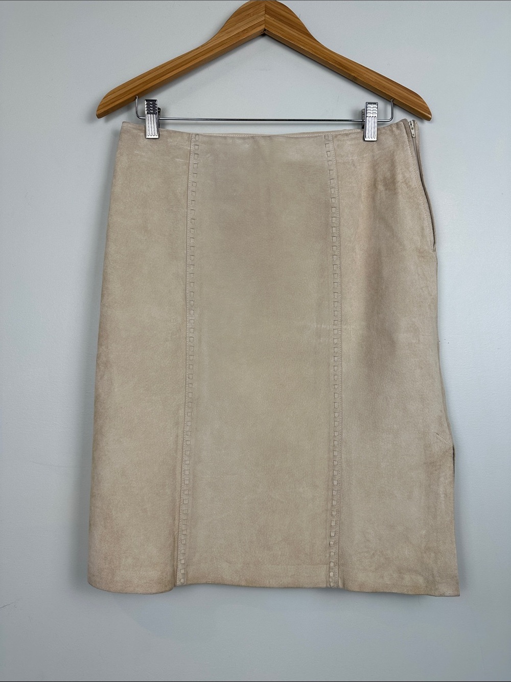 158. Danier suede skirt.